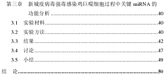 新城疫病毒强毒株感染鸡巨噬细胞过程中关键宿主miRNA的筛选及功能分析