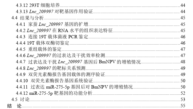 lncRNA调控BmNPV增殖的分子机制探讨