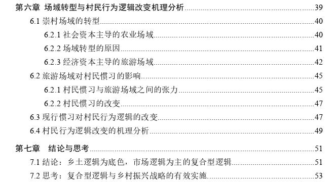 乡村旅游开发前后村民行为逻辑变化探讨——以河南省嵩洛县崇村为例