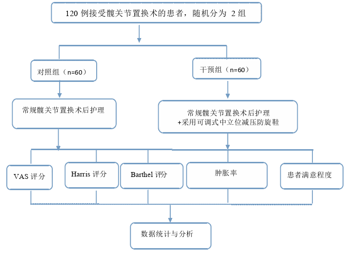 可调式中立位减压防旋鞋在髋关节置换术后推广效果评价