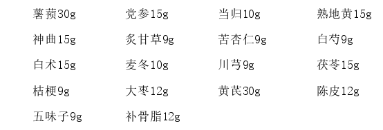 加减薯蓣丸对COPD稳定期合并营养不良肺脾两虚证的临床疗效观察