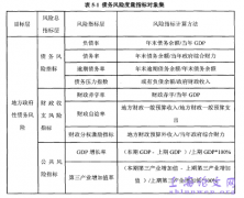 我国地方政府债务风险管控概述