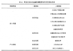 黑龙江省农村金融资源配置效率评价研究