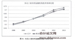 基于SFA方法的东北三省农村金融机构技术效率研究