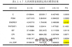 中国对外直接投资的决定因素研究