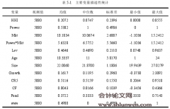 制度环境、管理者权力与企业多元化经营研究