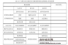 我国基层社会服务管理活动的成本效益分析