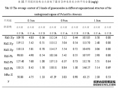 白头翁药用器官形态与组织结构的观察及其3种皂苷类成分分布规律的药学研究