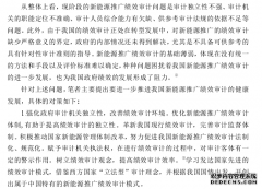 SZ市新能源汽车推广绩效审计案例分析