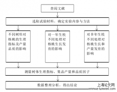 拉枝与修剪对核桃生长与果实发育的影响