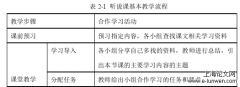 初中外小组语合作教学策略的探析